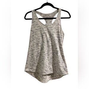 Lululemon Marled Gray Racerback Tank Top Size 4